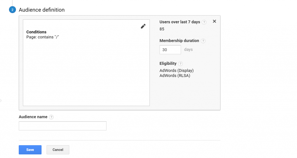 Membership Duration Adwords Remarketing