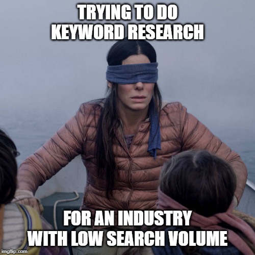 keyword research meme