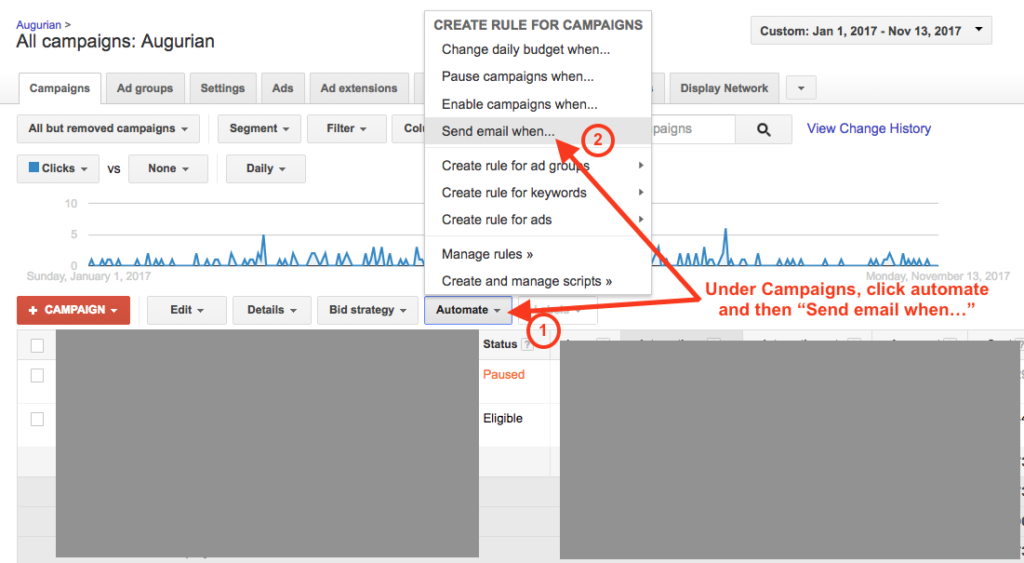 Automated Conversion Rule Step 1