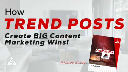 how trend posts create big content marketing wins