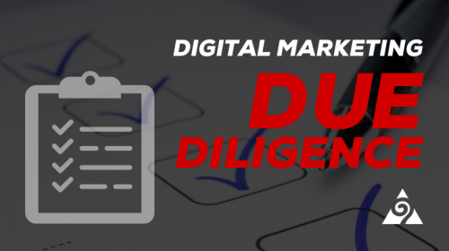 Digital Marketing Due Diligence