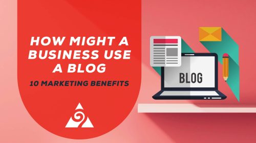 blog cover for how might a business use blogs by Augurian