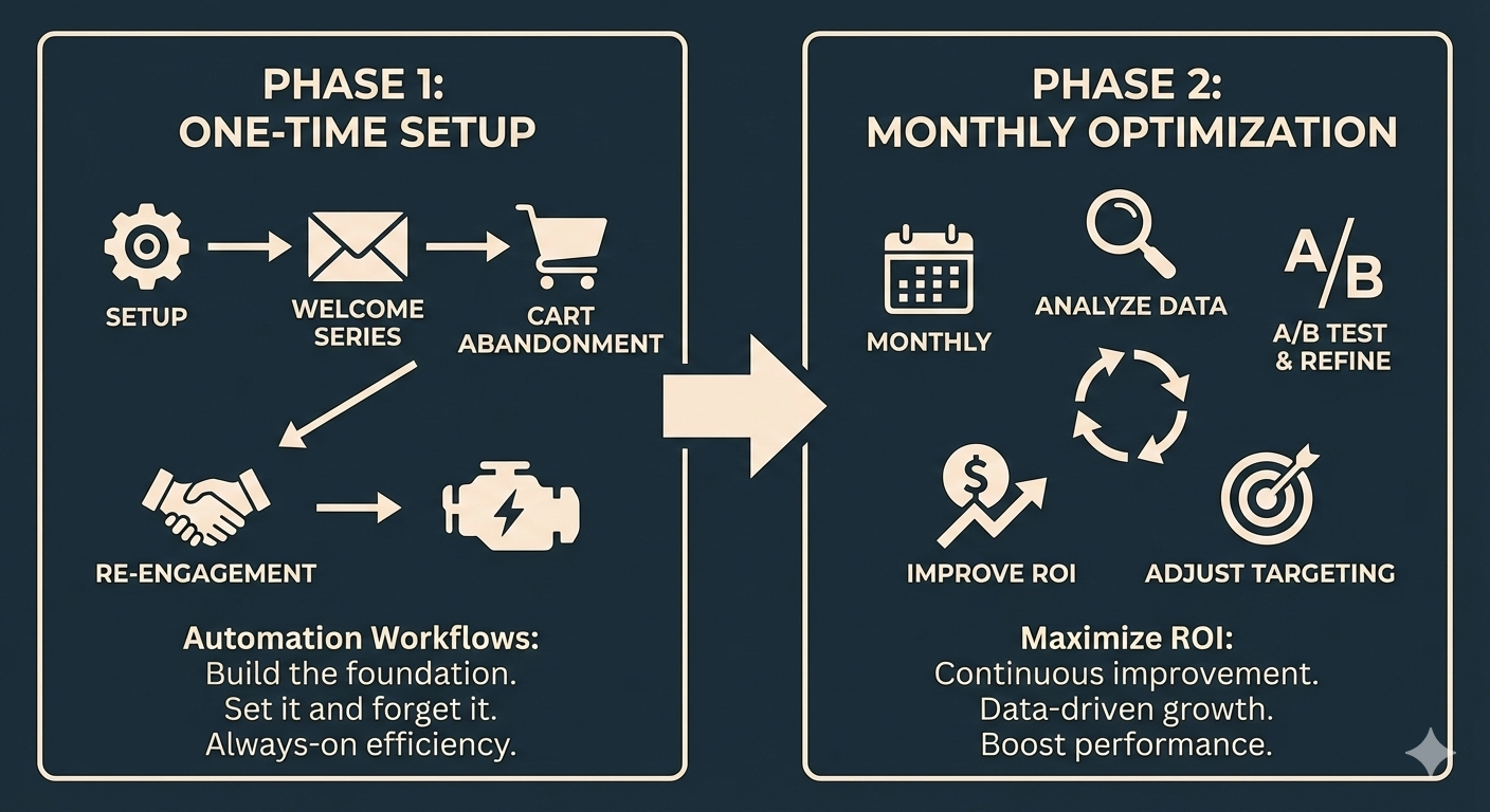 Email Marketing 2 Phase Process