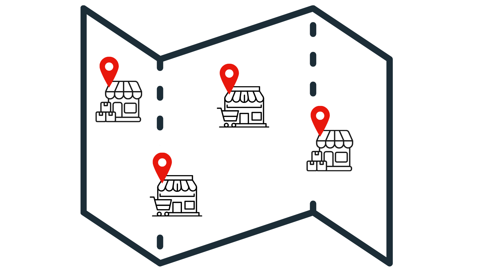 multi-location graphic