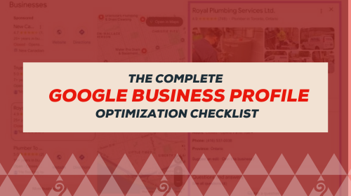 Google business profile optimization checklist